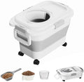 Pet Food Container, Collapsible Dog Food Storage Container with