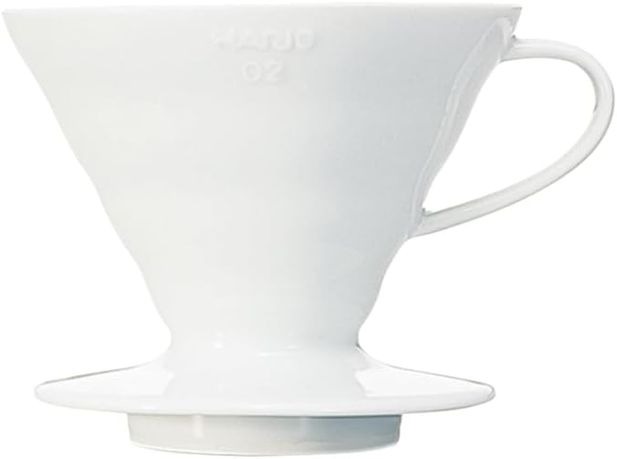 HARIO V60 Coffee Pour Over Kit, Ceramic Dripper, 100ct Filters