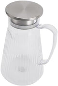 1500ml Water Pitcher, Clear Acrylic Beverage Pitcher, Glass Style Jug