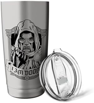 Marvel Super Villains Doctor Doom Portrait I Am Doom Stainless Steel