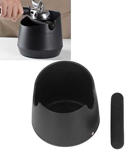 Espresso Knock Box, Silicone Coffee Knock Box with Removable Knock and