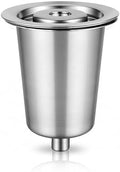 Stainless Steel Reusable Filter Cup, Compatible with Cuisinart SS-RFC