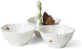 Lenox Butterfly Meadow Porcelain Chip and Dip Serving Set