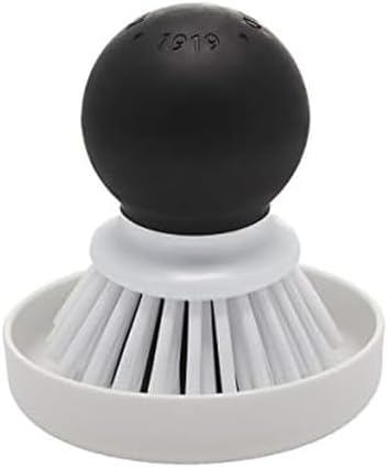 KitchenAid Palm Brush with Dish Tray, 2 Piece, Black
