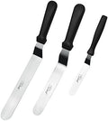 Ateco Ultra Offset Stainless Steel Spatula Set, 3-Piece
