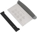 Dough Pastry Scraper Chopper, Stainless Steel Pizza Dough Cutter Bench