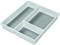 Copco Draw Organizer, Four Piece, White With Gray Liner