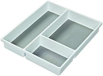 Copco Draw Organizer, Four Piece, White With Gray Liner