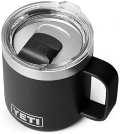 YETI Rambler 10 oz Ceramic Lined Stackable Mug, Vacuum Insulated