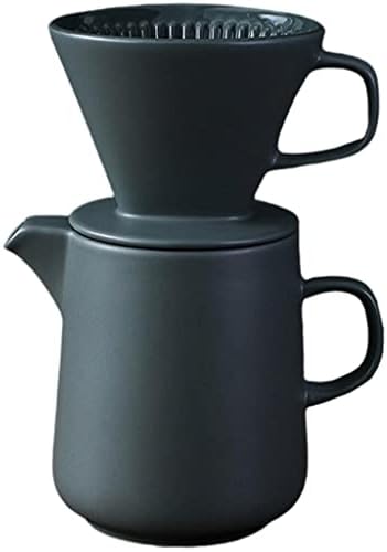 Green Ceramic Pour Over Coffee Maker Set