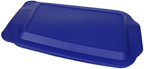 Pyrex 3Qt Glass Baking Dish with Blue Lagoon Lid