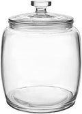 Daitouge 2.5 Gallon Glass Jars with Lids, Wide Opening Large Jar