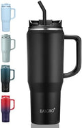 EALGRO 40 oz Tumbler with Handle, Insulated Tumblers with Lid and