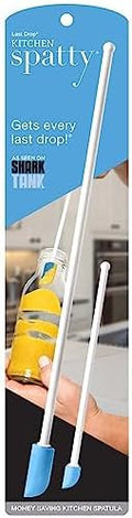 Spatty Daddy Kitchen Spatula Set (6 and 12 Inch Blue) Shark Tank