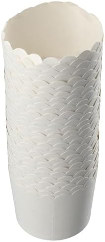50 Pcs Paper Baking Cup, Large Oil Proof Cake Cup, Baking Cup Paper
