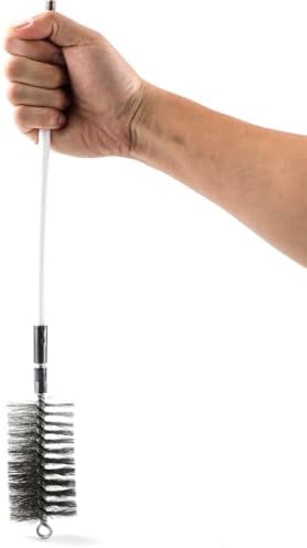 50 Inch Pipe Cleaning Brush Set with Stainless Steel Bristles