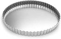 Fox Run Round Tartlet/Quiche Pan with Removable Bottom, Tin-Plated