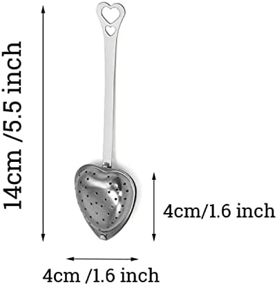 Stainless Steel Tea Infuser Heart shape Tea Strainer for Loose Tea