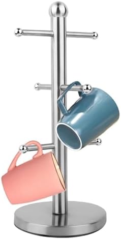 Cyrank Mug Holder, Mug Tree Coffee Cup Tree Coffee Cup Holder Stand