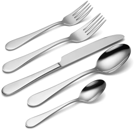 Oneida Icarus 45-Piece Flatware Set, Service for 8, Silver