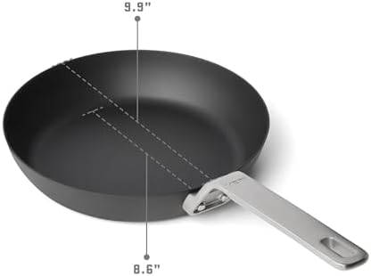 YETI Carbon Steel Skillet 10" - Pre-Seasoned Nonstick, Rust-Resistant