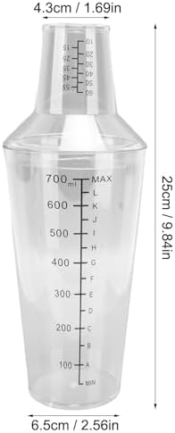 Plastic Cocktail Shaker, Clear Plastic Cocktail Shaker Bottle Drink
