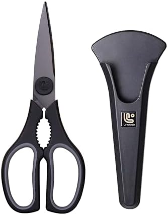 Linoroso Kitchen Scissors All Purpose Kitchen Shears with Magnetic