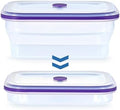 Collapsible Food Storage Containers, Premium Silicone, BPA