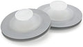 Good Cook Touch Kitchen Sink Stopper Set (2 Pack), White
