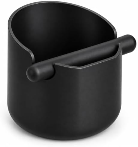 Espresso Knock Box, Large Coffee Knock Box, Silicone Espresso Knock
