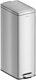 8 Gallon Slim Stainless Steel Kitchen Garbage Can