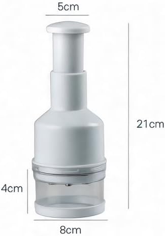 Manual Vegetable & Food Chopper – Handheld Onion, Garlic, Nut & Veggie