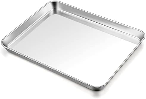 TeamFar Baking Sheet, 17.6"x 13" x 1" Stainless Steel Large Cookie
