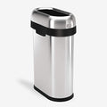 simplehuman 50 Liter Slim Open Top Trash Can