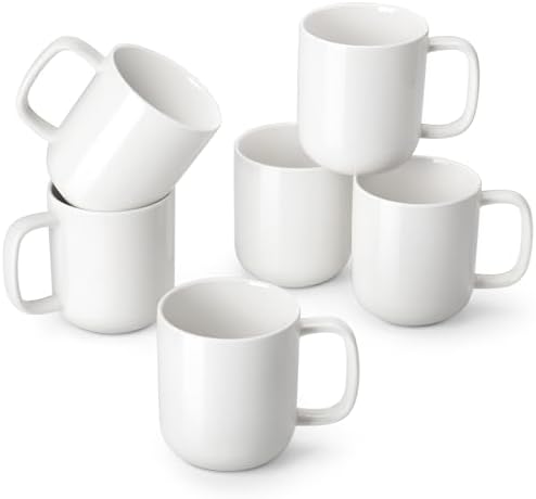 vancasso Porcelain Coffee Mugs Set, 16 oz Ceramic Coffee Cups for