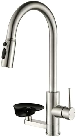 Kitchen Faucet with Cup Washer and Glass Rinser