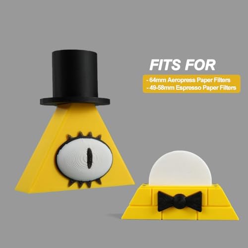 Coffee Filter Storage Holder Compatible with Aeropress 64mm Standard