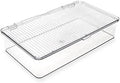 Isaac Jacobs Small Stackable Organizer Bin (10.75” x 6.5” x 2.4”)