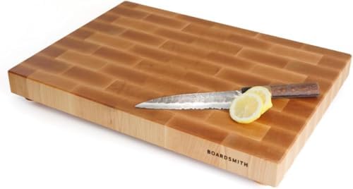 The Boardsmith Maple End Grain Cutting Board, Medium
