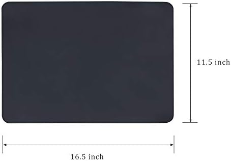 Webake Silicone Placemats Set of 4, 17.5 x 11.4 Inch