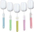 Spong Bottle Brush 5PCS Cup Brushes Sponge Baby Bottle Brushes Long
