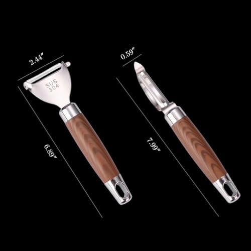 Swivel Vegetable Peeler Set – 2 Pack (Straight & Y-Type), Ultra Sharp