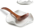 Spoon Rest for Stove Top, 5.2" Ceramic Kitchen Cooking Spoon Holder
