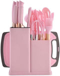 19 Piece Kitchenware Utensils and Knife Set- Includes: 9 Piece