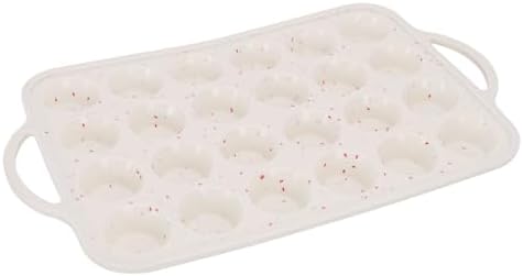 Zerodis Baking Nonstick Cupcake 24 Cup Baking Tray Heatproof Cupcake