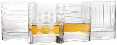 Mikasa Cheers 4-Piece Double Old Fashioned Glasses 12.75 oz