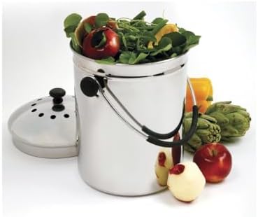 Norpro Grip EZ Stainless Steel Compost Keeper