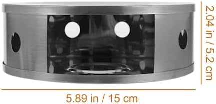 Samlee Stainless Steel Teapot Warmer with Candle Holder - Keep Your