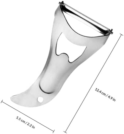 2pcs Stainless Steel Kitchen Peeler Set with Potato Vegetable Cutter