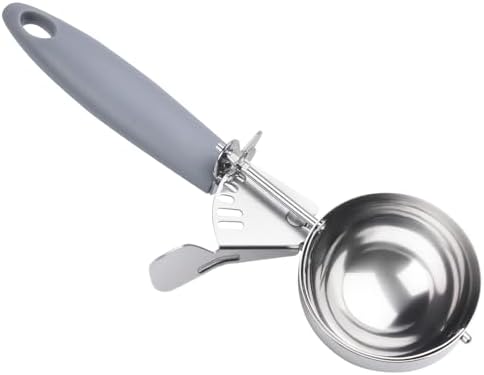 JUNADAEL J 4 OZ Scoop, Large Ice Cream Scoop With Trigger, Disher